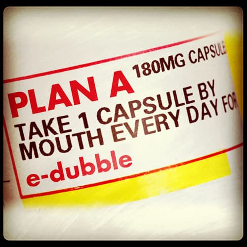 Album cover art for "Plan A" by E-Dubble
