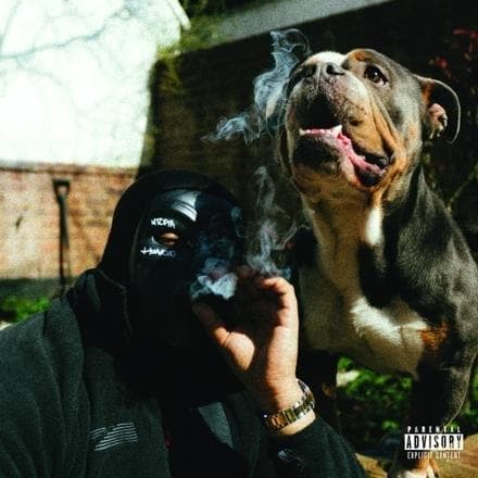 Album cover art for "crazy titch" by M Huncho