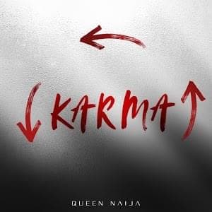 Album cover art for "Karma" by Queen Naija