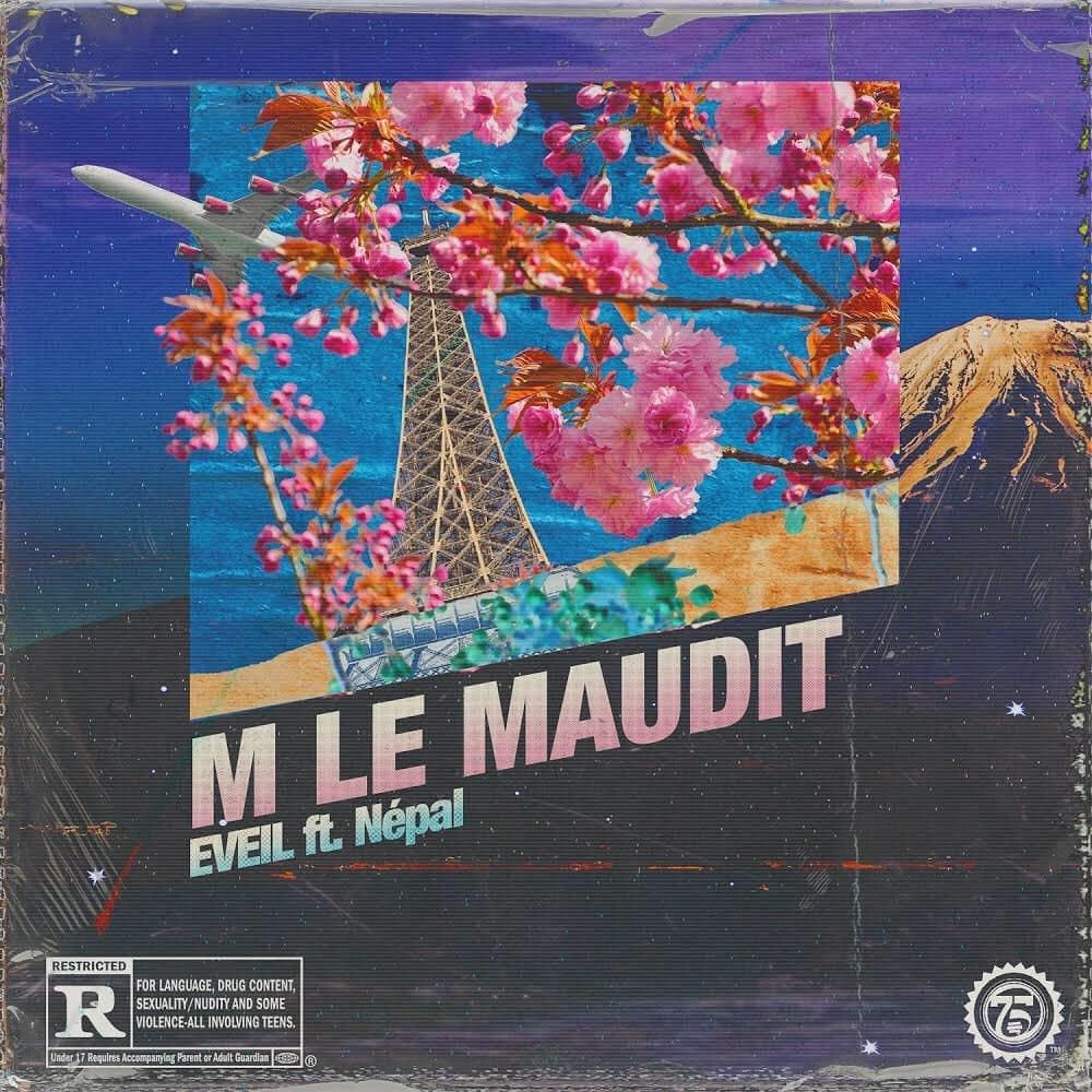 Album cover art for "Éveil" by M le Maudit & Népal