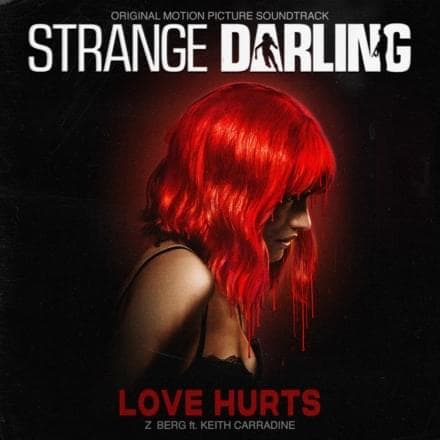 Album cover art for "Love Hurts" by Z Berg & Keith Carradine