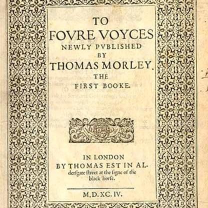 Madrigals to Four Voices