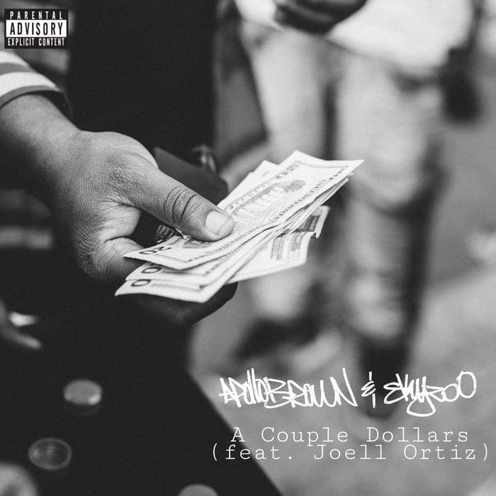 Album cover art for "A Couple Dollars" by Apollo Brown & Joell Ortiz