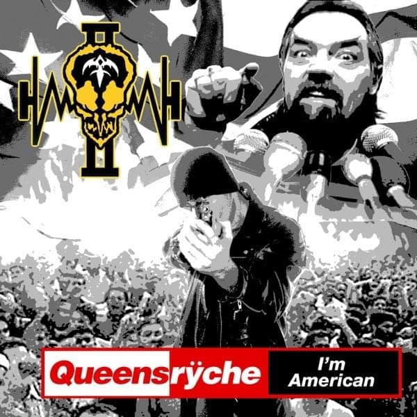Album cover art for "I'm American" by Queensrÿche