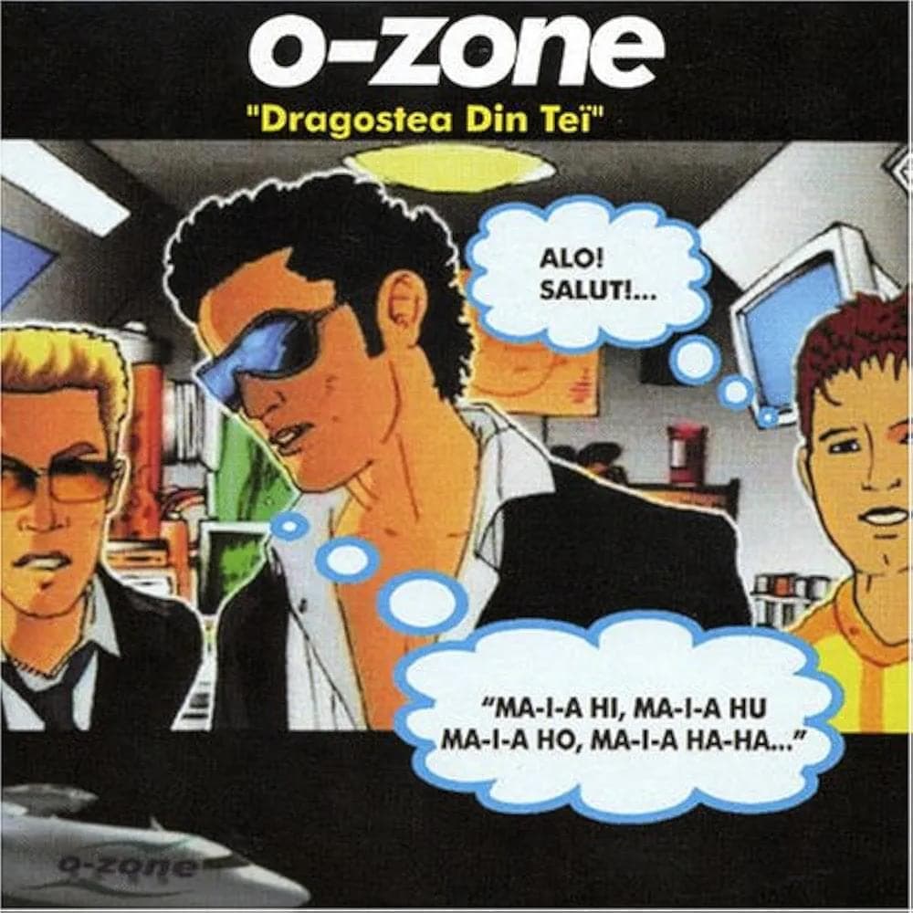 Album cover art for "Dragostea din tei" by O-Zone
