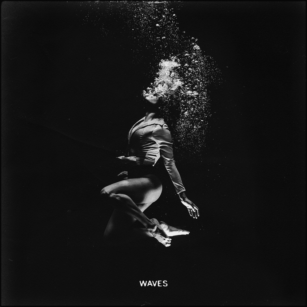 Album cover art for "Waves" by Q-Dance & Jaimes
