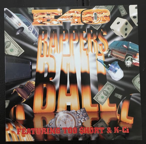 Album cover art for "Rapper's Ball" by E-40 & Too $hort & K-Ci Hailey