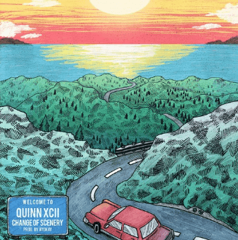 Album cover art for "Another Day in Paradise" by Quinn XCII