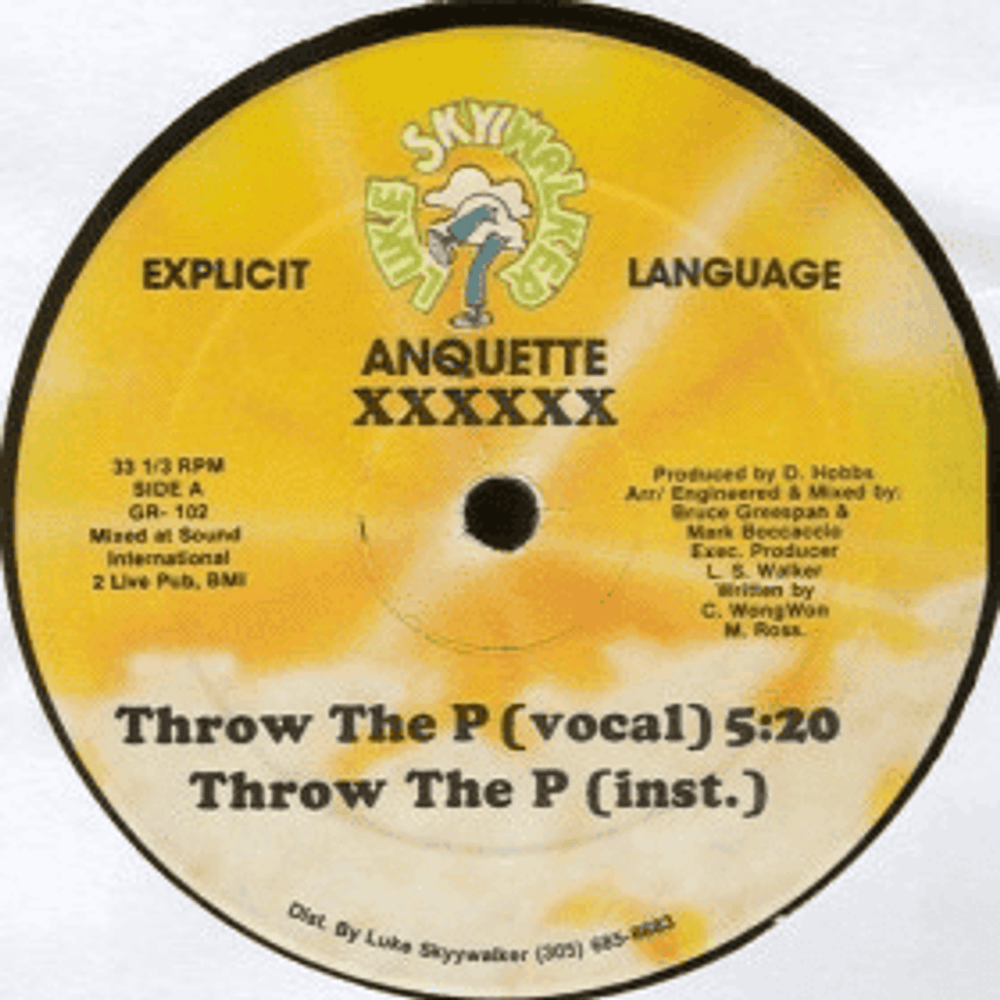 Throw The P / Miami - Single