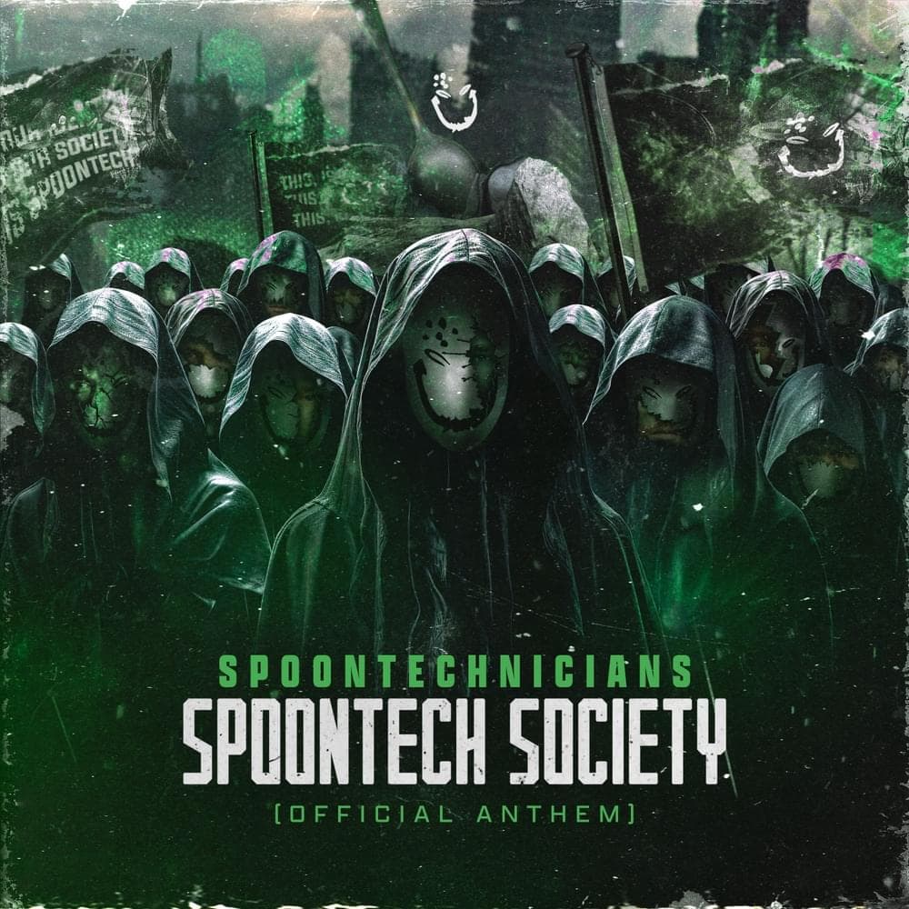 Album cover art for "Spoontech Society (Official Anthem)" by Q-Dance