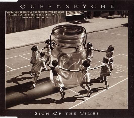 Album cover art for "Sign of the Times" by Queensrÿche