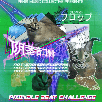 PENIS MUSIC COLLECTIVE - DISCORD BEAT CHALLENGE VOL. 2 “PIXONDLE SAMPLE PACK”