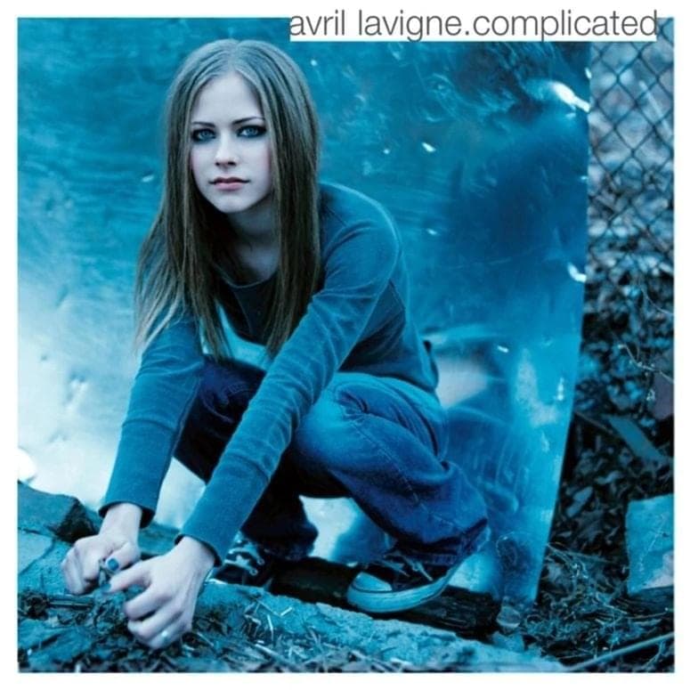 Album cover art for "Complicated" by Avril Lavigne