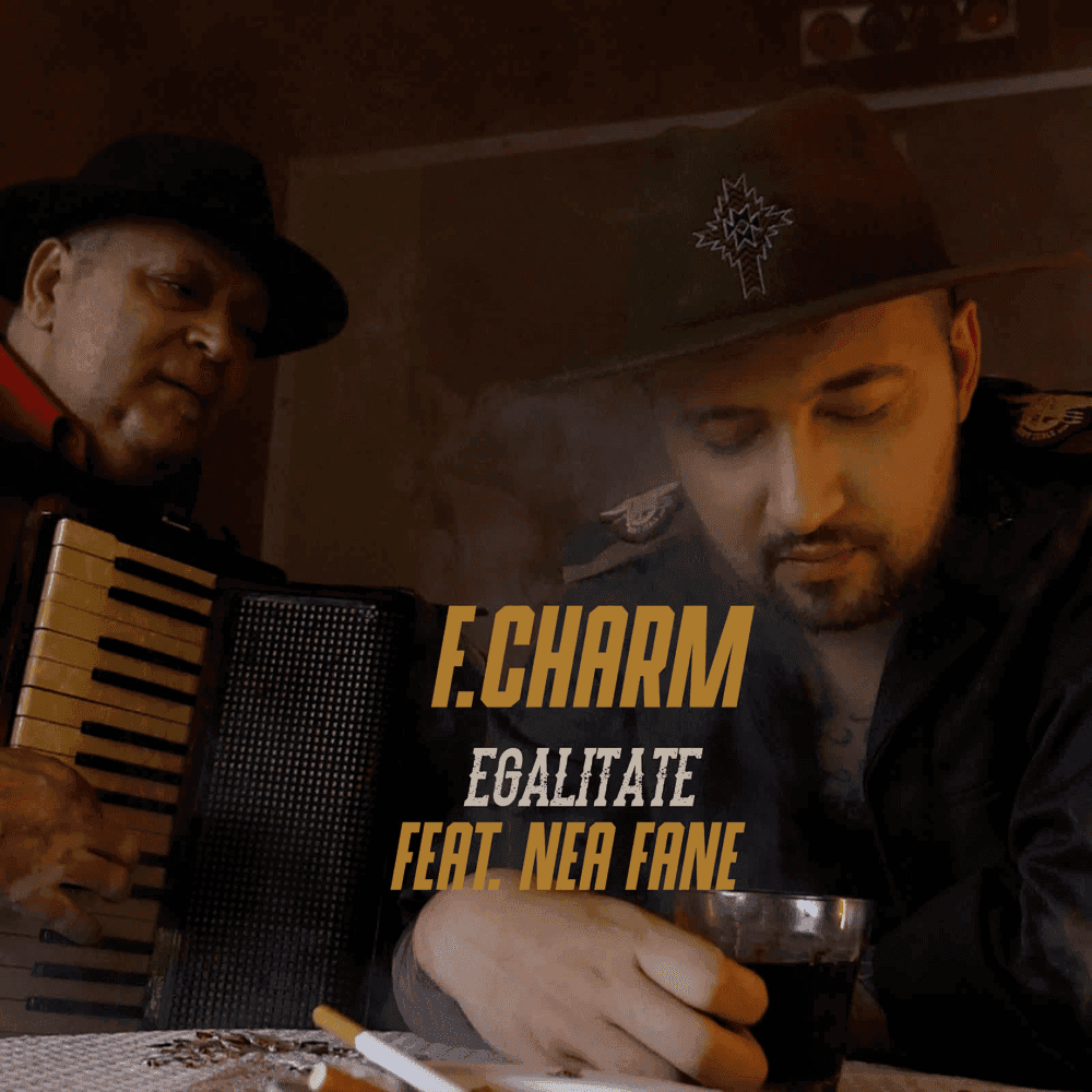 Album cover art for "Egalitate" by F.Charm & Nea Fane Dumitrache