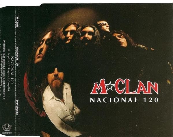 Album cover art for "Nacional 120" by M Clan (rock band)