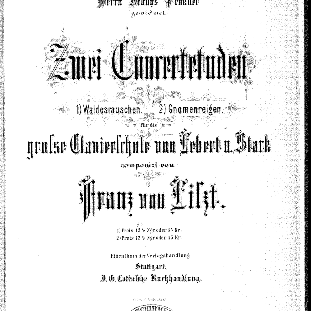 Two Concert Études