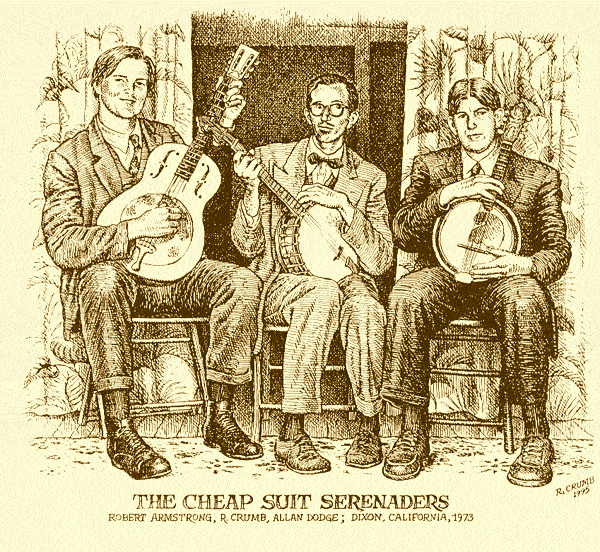 R Crumb & His Cheap Suit Serenaders Profile Picture Photo of R Crumb & His Cheap Suit Serenaders