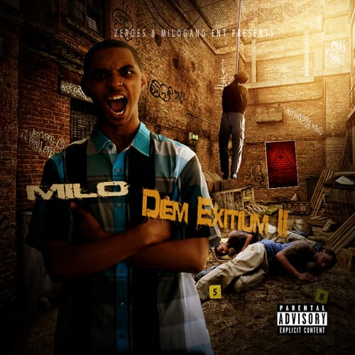 Album cover art for "On Me" by Y-Milo & Pflames