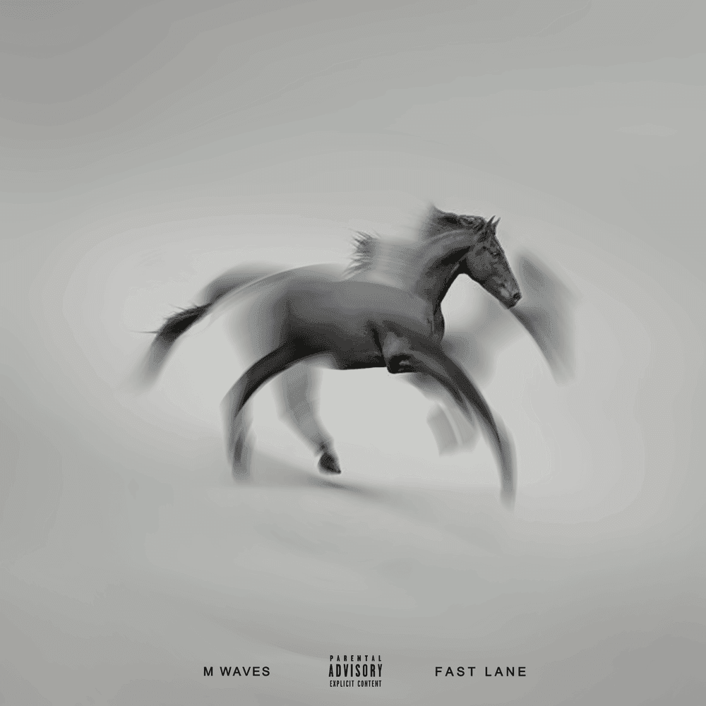 Album cover art for "Fast Lane" by M Waves