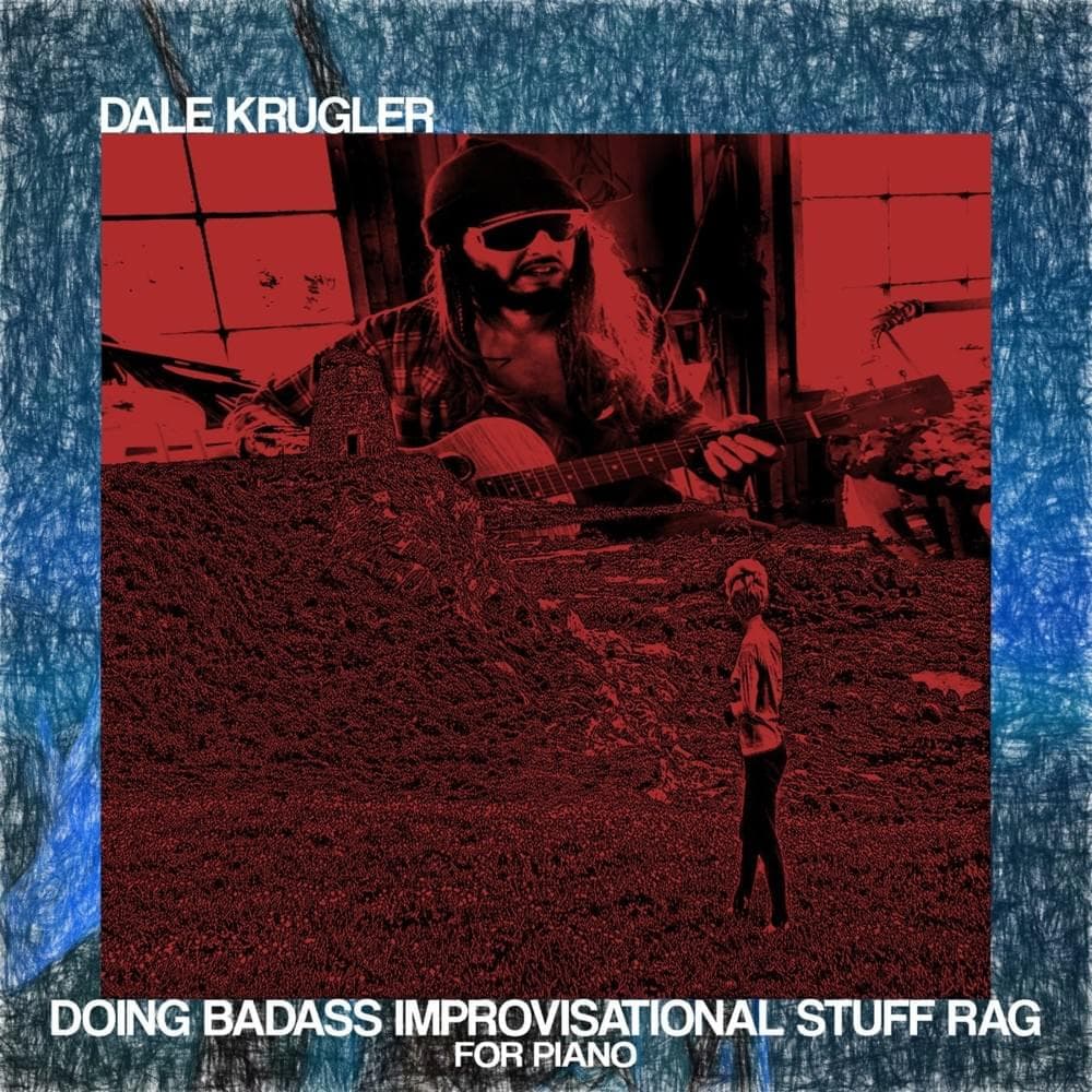 DOING BADASS IMPROVISATIONAL STUFF RAG FOR PIANO Cover Art