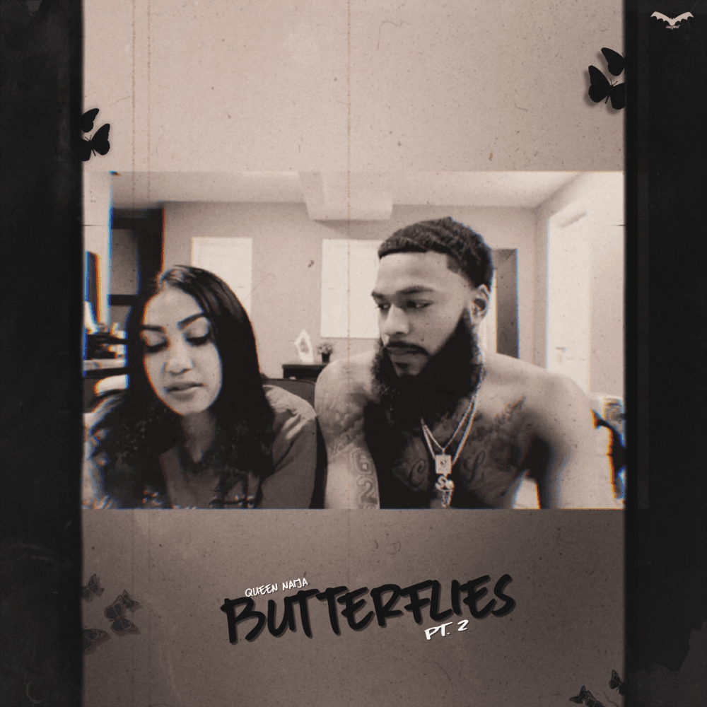 Album cover art for "Butterflies Pt. 2" by Queen Naija