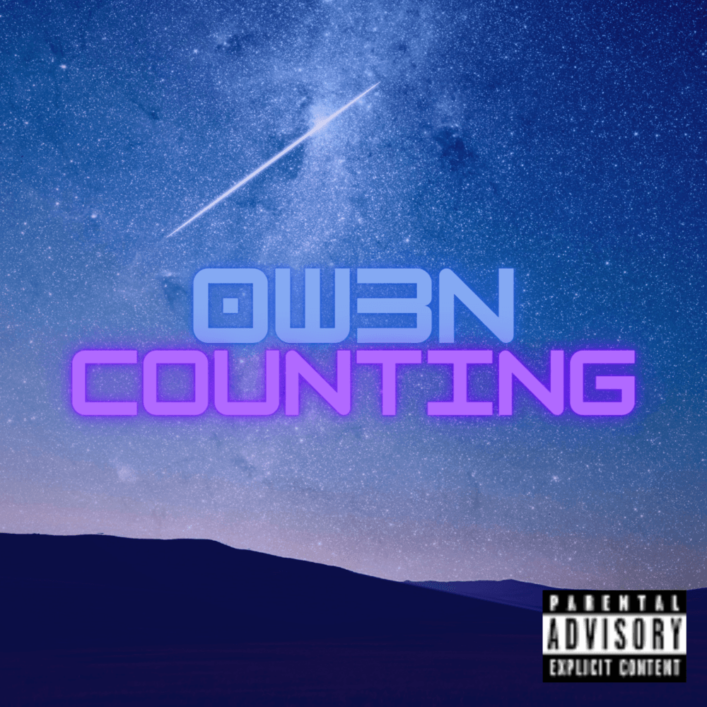 Album cover art for "Counting" by O-SLEEZY