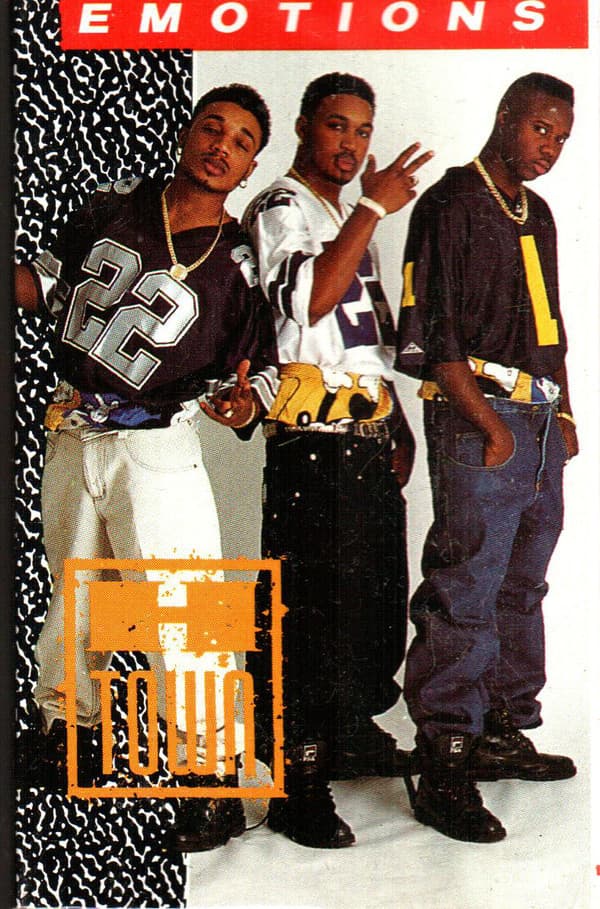 Album cover art for "Emotions" by H-Town