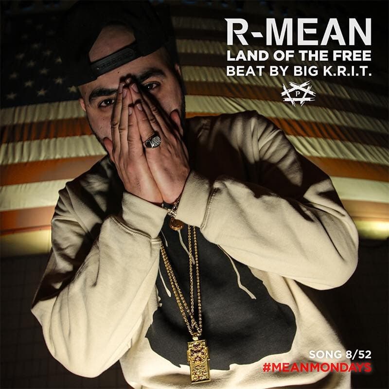 Album cover art for "Land of the Free" by R-Mean