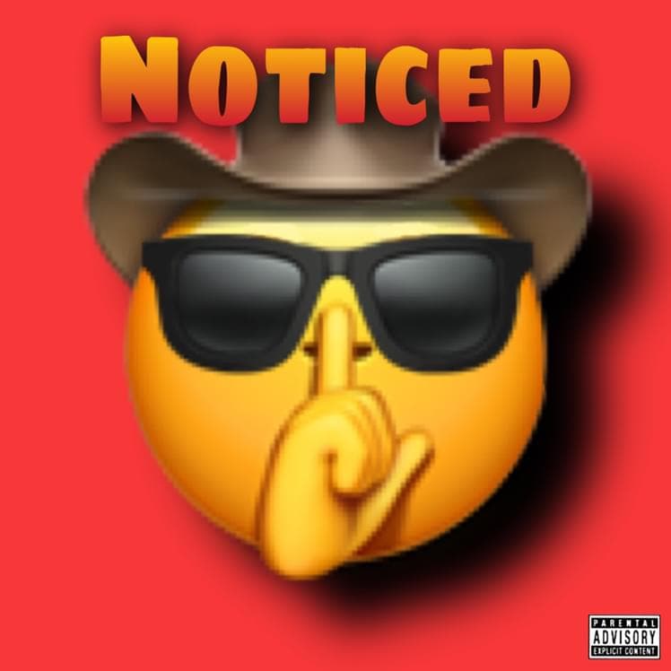 Album cover art for "Noticed" by P-Jizel Dagate