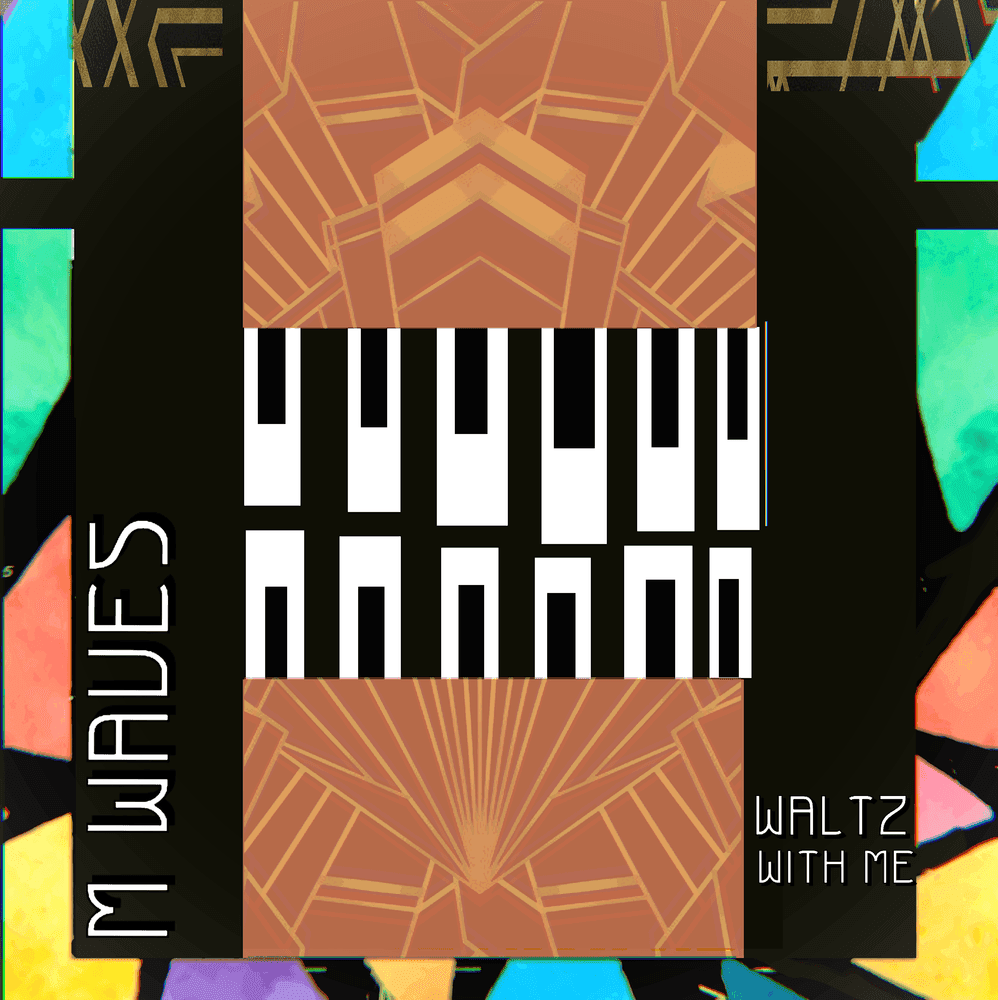 Album cover art for "Waltz with me" by M Waves