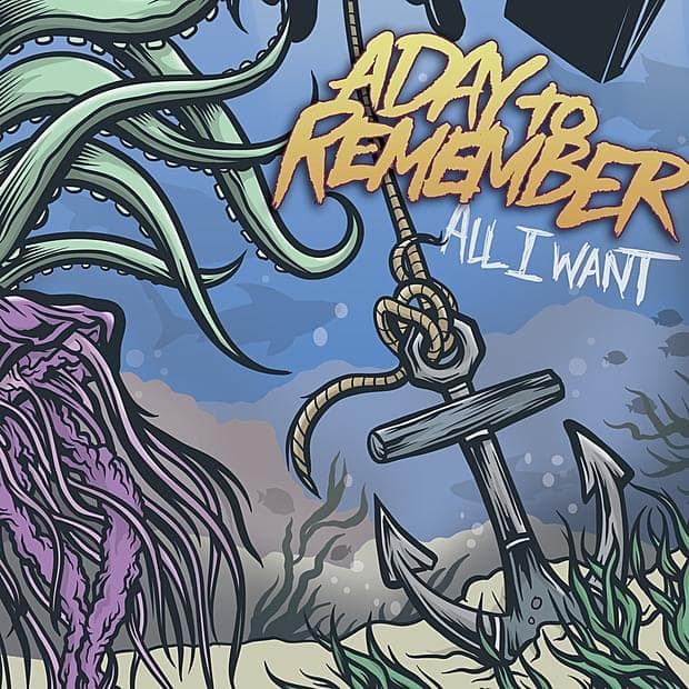Album cover art for "All I Want" by A Day to Remember
