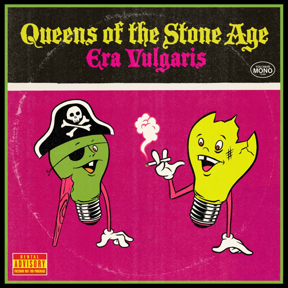 Album cover art for "Into the Hollow" by Queens of the Stone Age