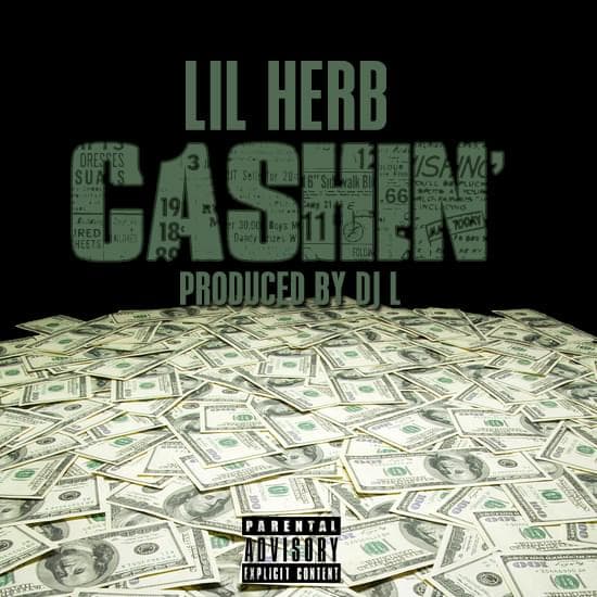 Album cover art for "Cashin'" by G Herbo
