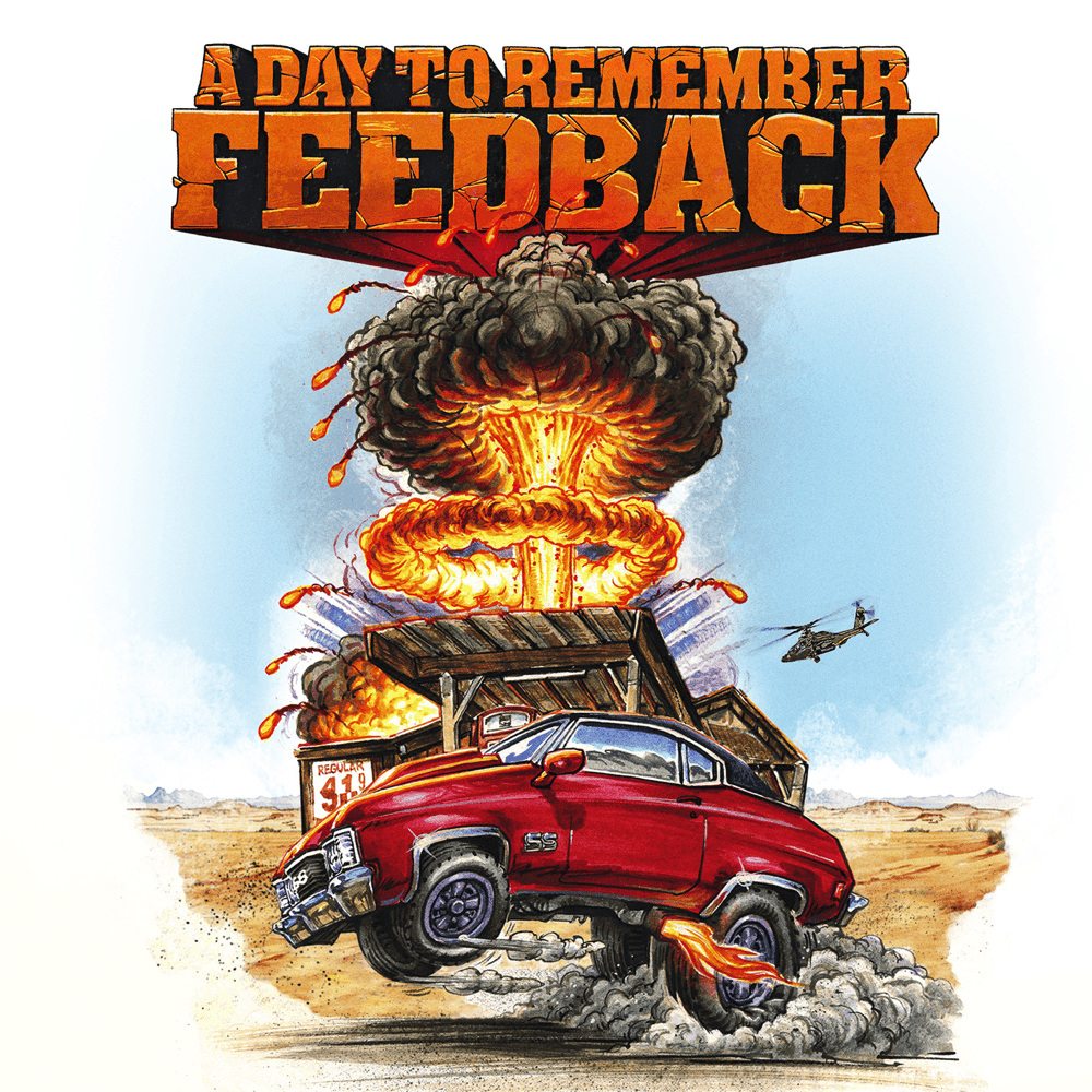 Album cover art for "Feedback" by A Day to Remember