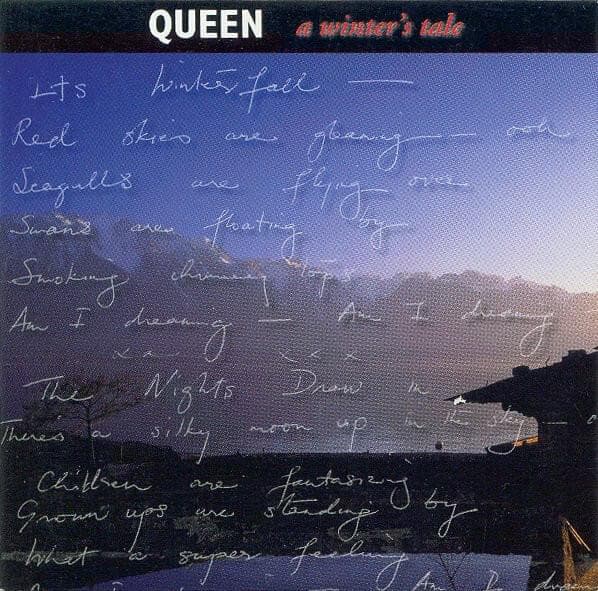 Album cover art for "A Winter's Tale" by Queen