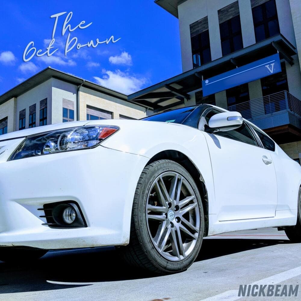 Album cover art for "The Get Down" by V-Let