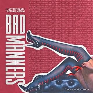 Album cover art for "Bad Manners" by H_art the Band & Victoria Kimani