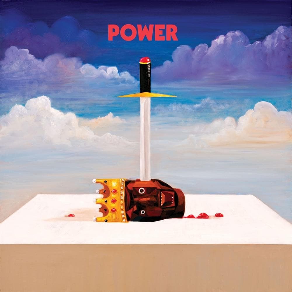 Album cover art for "POWER" by Kanye West