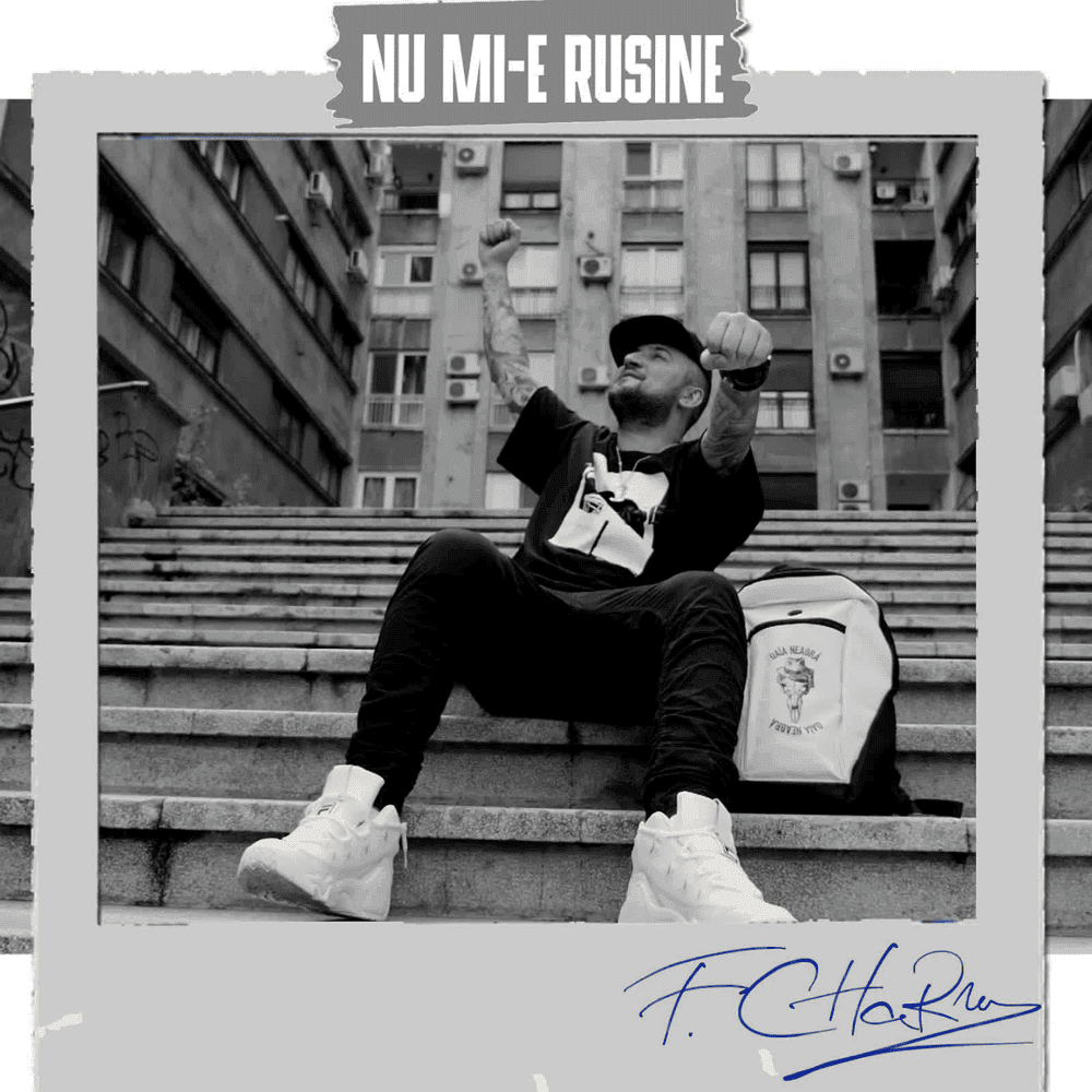 Album cover art for "Nu mi-e rușine" by F.Charm