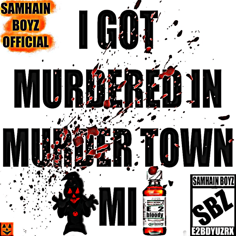 MURDERED IN MURDER TOWN Cover Art