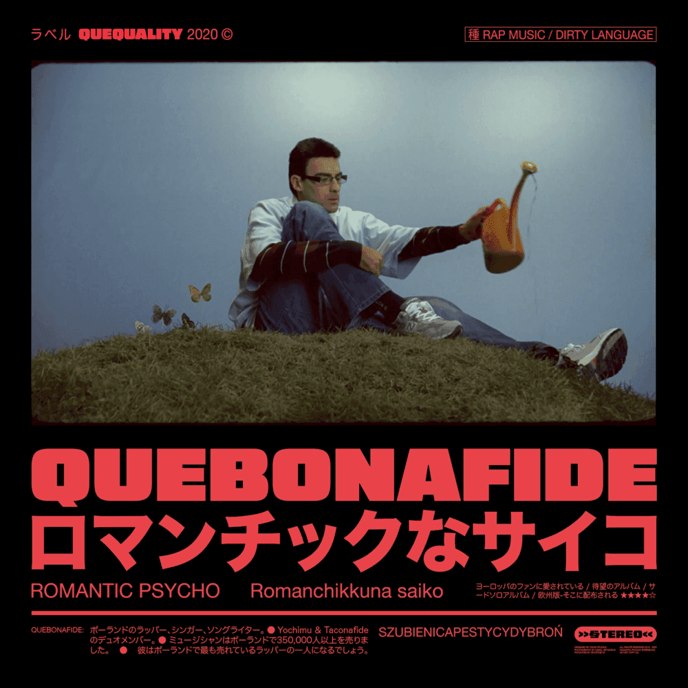 Album cover art for "SZUBIENICAPESTYCYDYBROŃ" by Quebonafide