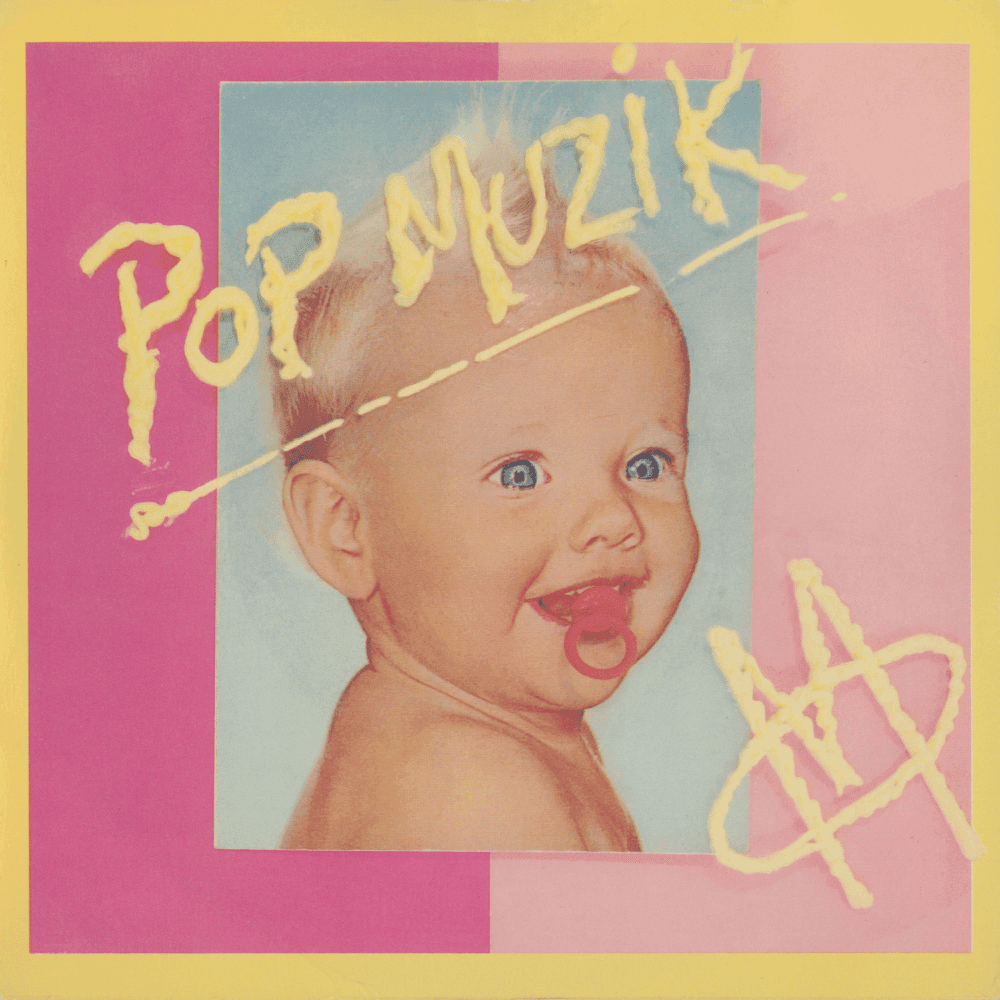 Album cover art for "Pop Muzik" by M (Robin Scott)
