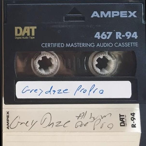 ...No Sun Today Pre-Production Live Session DAT Cassette Tape
