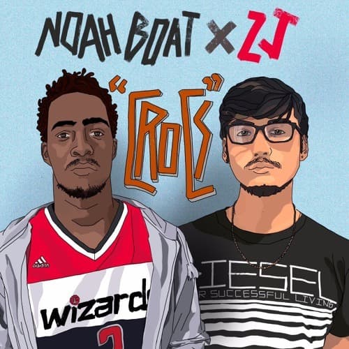 Album cover art for "Crocs" by Z.J.