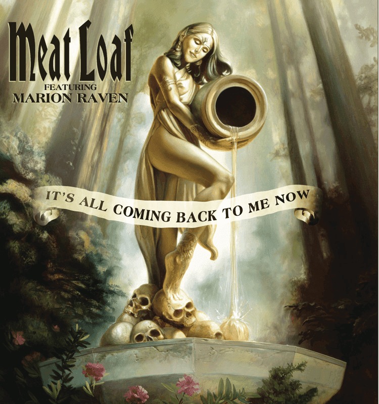 Album cover art for "It's All Coming Back to Me Now" by Meat Loaf & Marion Raven