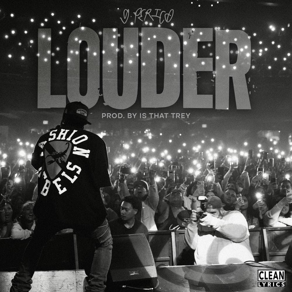 Album cover art for "LOUDER" by G Perico