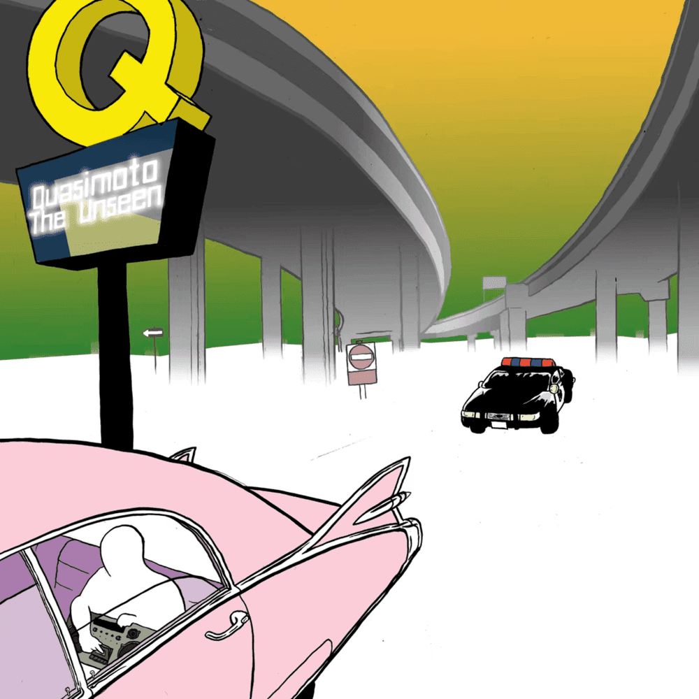 Album cover art for "Put a Curse on You" by Quasimoto