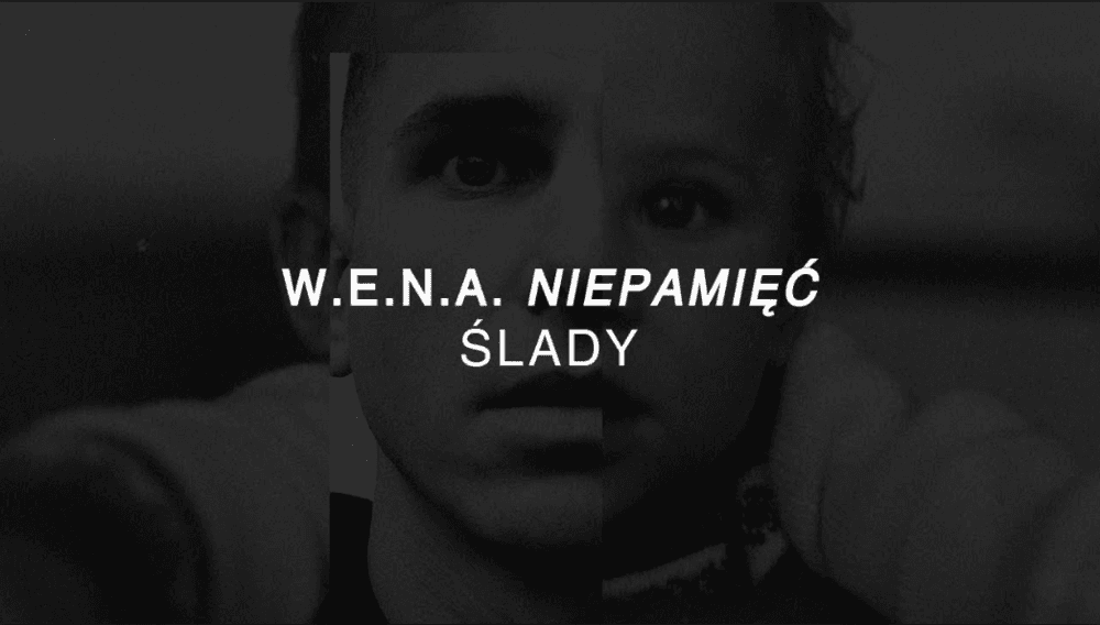 Album cover art for "Ślady" by W.E.N.A.