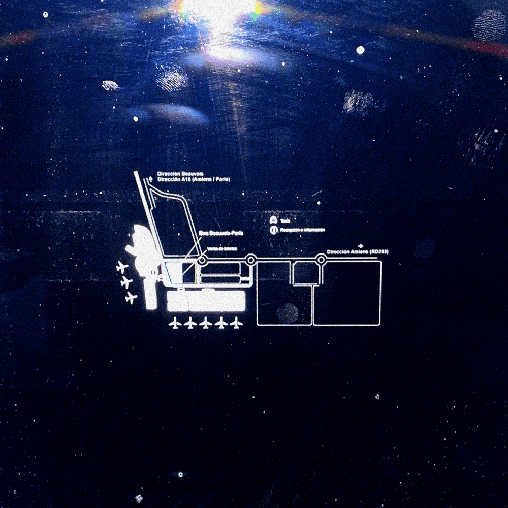 Album cover art for "París-Beauvais" by C Marí