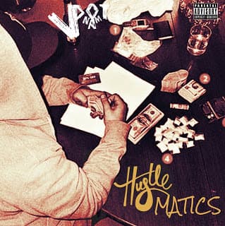 Album cover art for "Hustlematics" by V Dot Nam